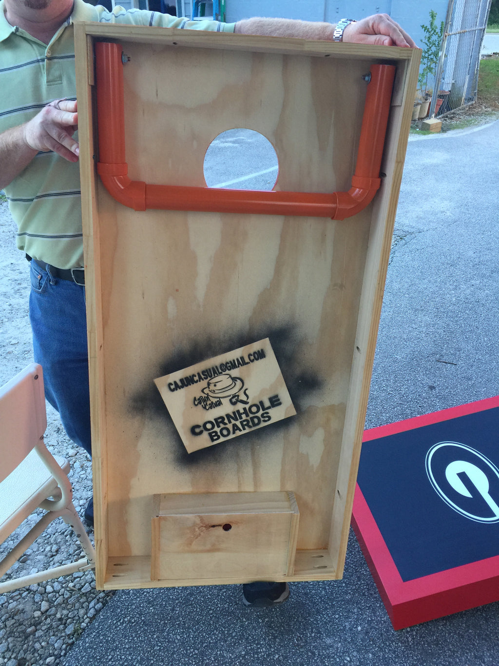 Custom Cornhole Board Set