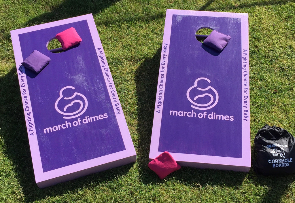 Custom Cornhole Board Set