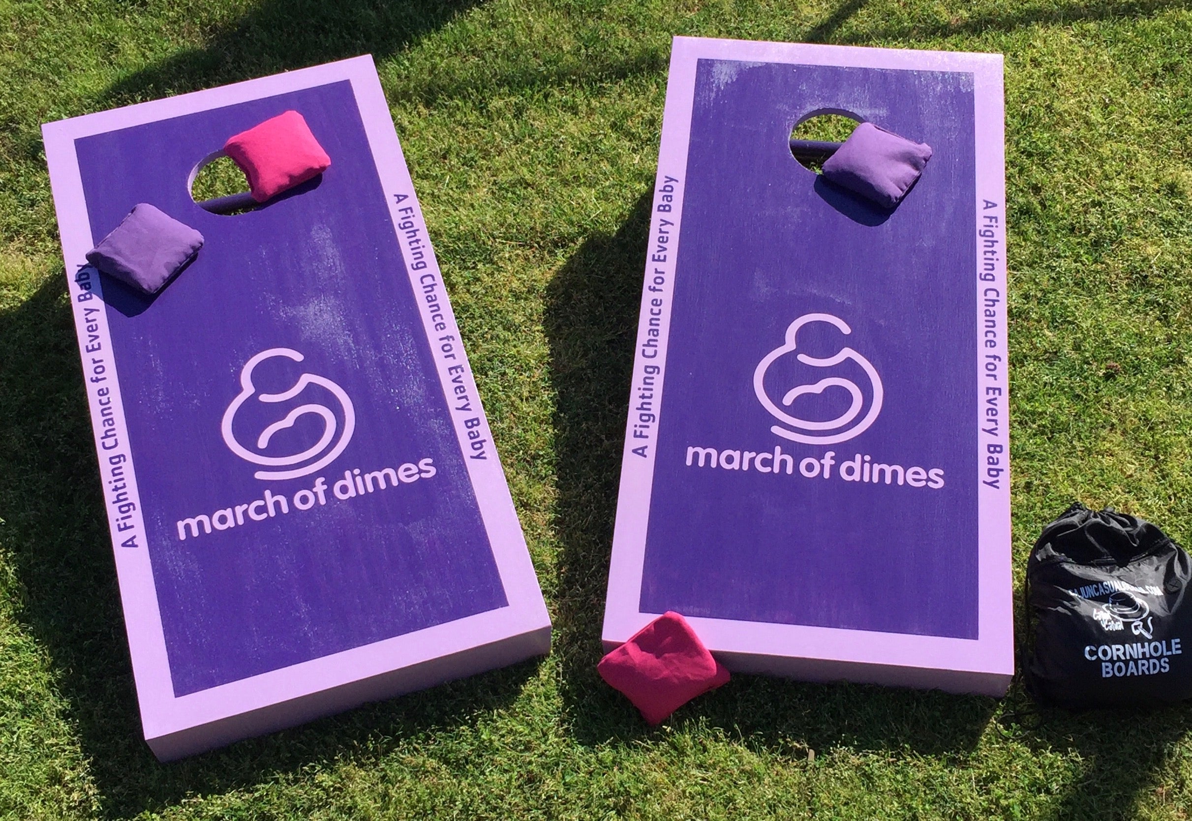 Custom Cornhole Board Set