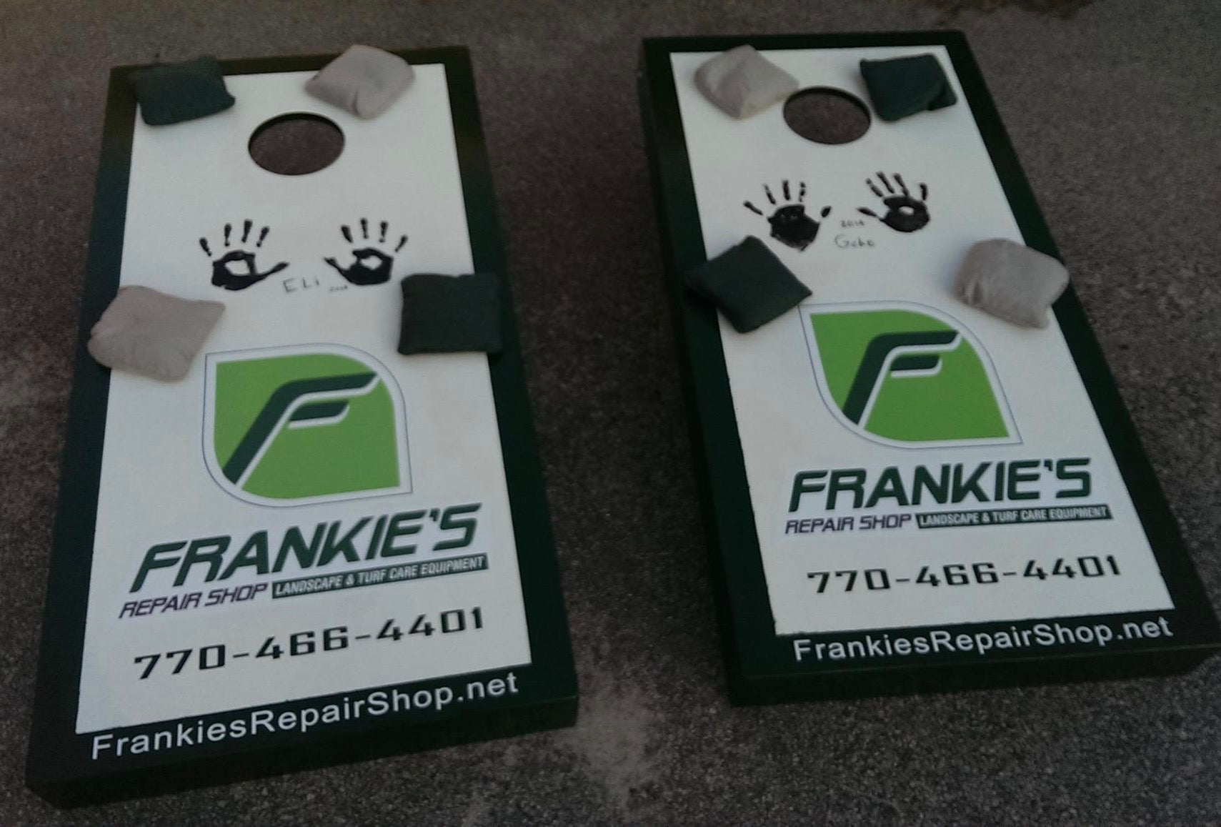 Custom Cornhole Board Set