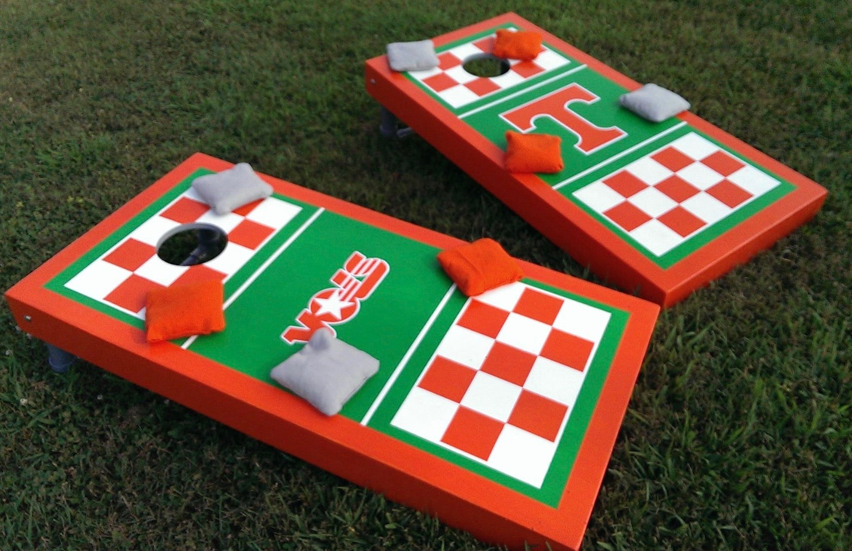 Custom Cornhole Board Set