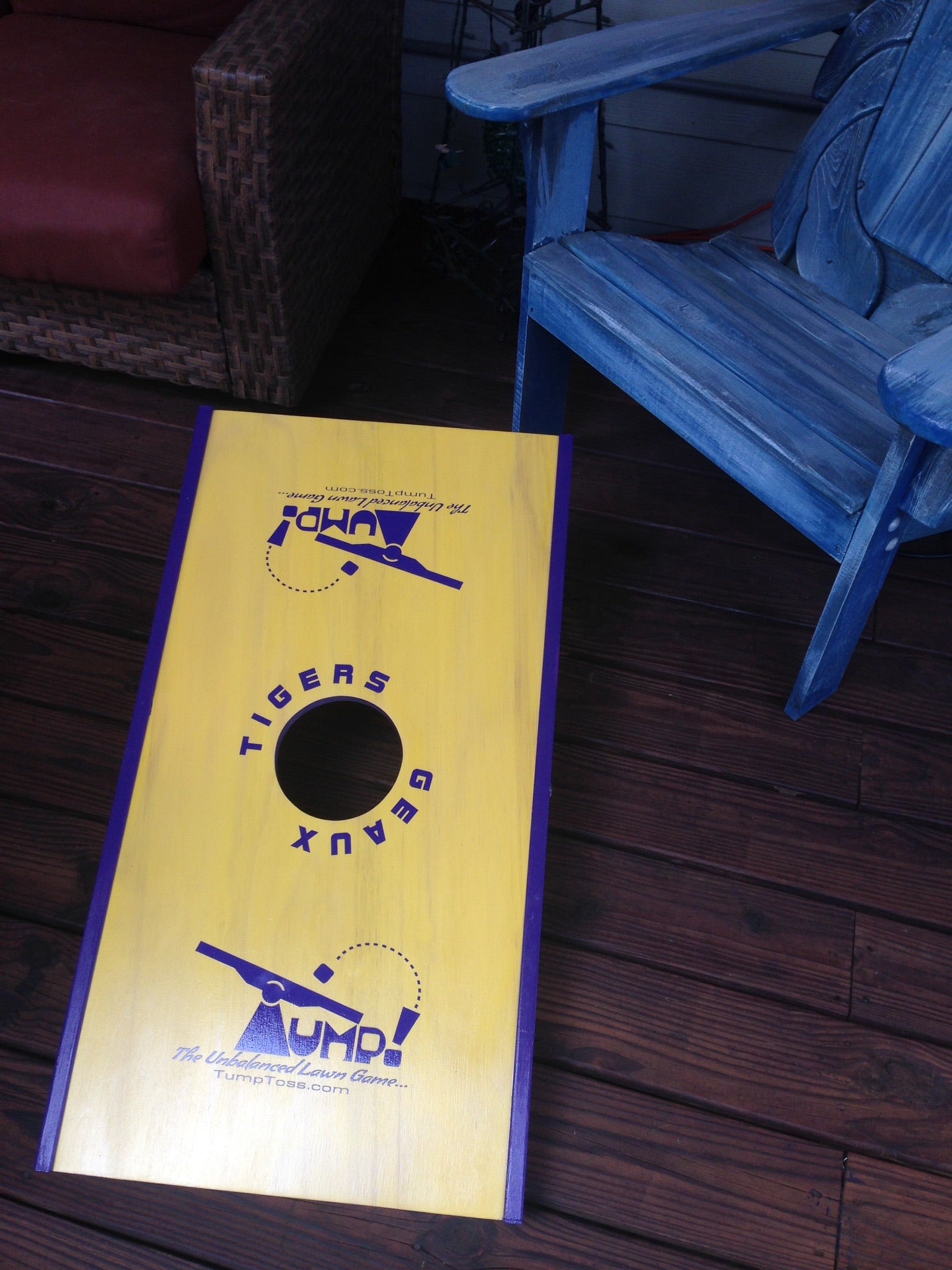 TUMP! - Customized Board w/weather resistant bags