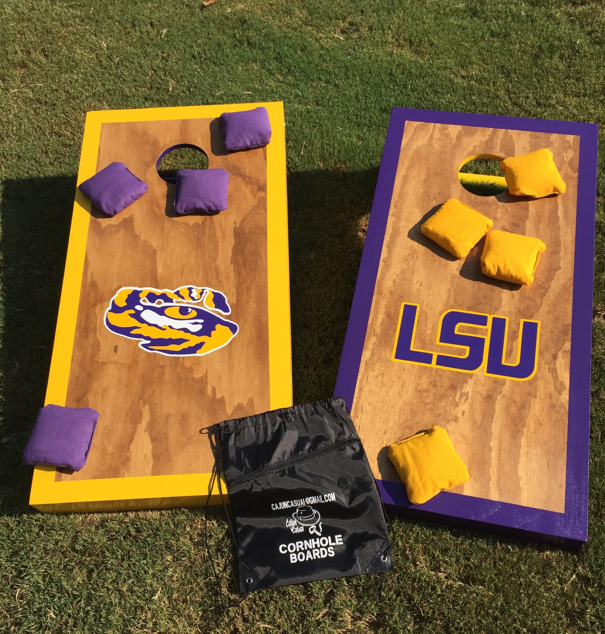 Custom Cornhole Board Set